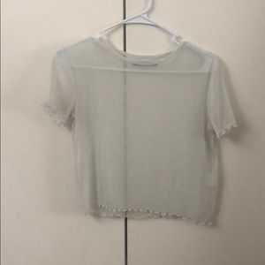 Sparkly Brandy Melville top